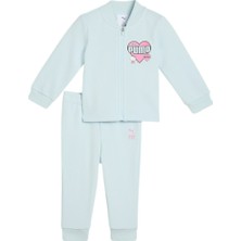 Puma x Hk&fr Minicats Mavi Çocuk Eşofman Takımı Rahat Tasarım ve Günlük Kullanım İçin