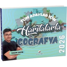 Dizgi Kitap Kpss Meb-Ags Haritalarla Coğrafya - Kazım Sayın Dizgi Kitap Yayınları