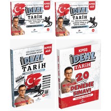 Dizgi Kitap 2026 Kpss Ideal Tarih Konu Anlatımı + Soru Bankası + 20 Deneme 4 Lü Set - Birol Yetimoğlu Dizgi Kitap Yayınları