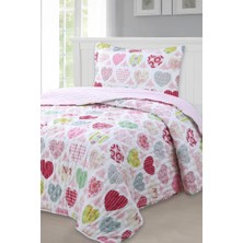 Love Genç ve Çocuk Tek Kişilik Yatak Örtüsü 180X240