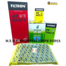 Fiat Punto 1.3 Euro 5 Yağ Bakım Filtre Seti 2012-2015 Filtron
