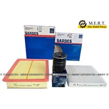 Mitsubishi L200 (2015-2020) Filtre Bakım Seti (Hava-Yağ-Polen)