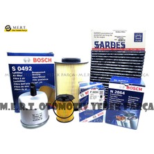 Volvo S40 1.6 Dizel Bosch Filtre Bakım Seti (2010-2015)