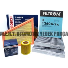 Bmw F10 5.20I Benzinli Filtre Bakım Seti 2012-2016
