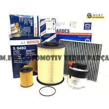 Volvo C30 1.6 Dizel Bosch Filtre Bakım Seti (2006-2010)