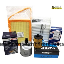 Peugeot 207 1.6 Hdi Filtre Bakım Seti (2011-2012) Euro 5
