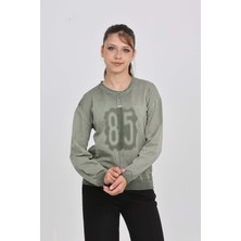 Toontoy Kız Çocuk 85 Baskılı Sweatshirt