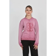 Toontoy Kız Çocuk 85 Baskılı Sweatshirt