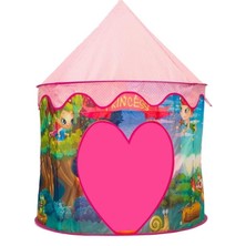 Prenses Temalı Çocuk Oyun Çadırı - Katlanabilir Oyun Evi