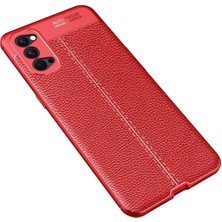 Oppo Reno 4 Pro Kılıf Auto Focus Kapak - Kırmızı - DROPX5334-2131