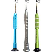 3in1 Arada, iPhone 7g, 7g Plus, 8g, 8 Plus, X/ Xr/xs/xs Max/ 11/ 12/ 13/ 14,15 iPad Tornavida Yardımcı Tornavida Tamir SETI11