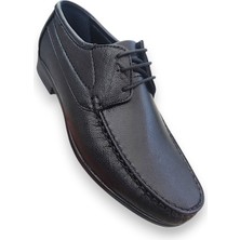 5471 Siyah Hakiki Deri Rok Hafif Rahat Günlük Erkek Ayakkabı