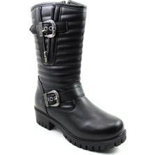 Twingo 6060 Siyah Su ve Soğuk Geçirmez Kız Çocuk Çizme