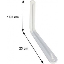 Derin Stok Raf Altı 7x9 mm Beyaz