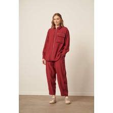 Ftz Women Kadın Modal Takım  Bordo 31036