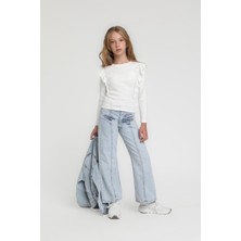 Escabel Kız Çocuk 36087 Gars Bluz