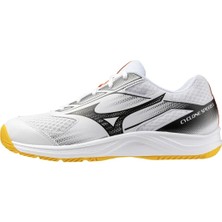 Mizuno Cyclone Speed 5 Unisex Voleybol Ayakkabısı Beyaz Hafif ve Esnek Taban Tasarımı ile Rahat