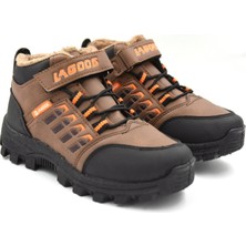 04651 Kahve Kürklü Erkek Çocuk Bot