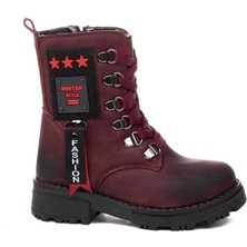 Kız Çocuk Bordo Bot