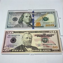 200 Adet Geçersiz 50 ve 100 Dolar Yeşil  Para Dizi Film ve Video Çekimleri Için