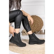 Scooter Z5549 Foton Su Geçirmez Kadın Kar Bot Ayakkabı Dolgu Topuklu Tekstil Malzeme