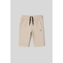 Tommy Life Bej Standart Fit Basic Performans Erkek Çocuk Şort - 11303