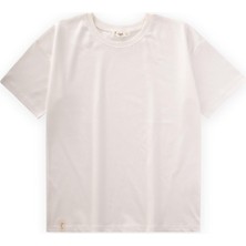 T-Shırt 8-14 Yaş Kırık Beyaz