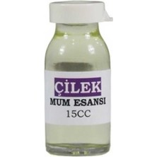 Mum Esansı  (Mum Koku Aromaları ) 15 cc  Çilek