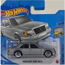 Mercedes Benz 500 E - Mercedes-Benz 500E Gri GTB73 - 2021 Seri 1:64 Ölçek Metal Model Araba