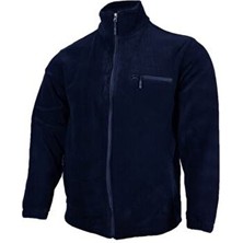 Lifeguard Büyük Beden Lacivert Fermuarlı Polar Sweatshirt Uzun Kollu Polyester Erkek Kullanıma Uygun