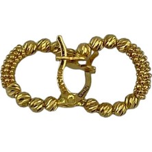 22 Ayar Altın Küpe