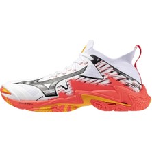 Wave Lightning Neo 3 Erkek Voleybol Ayakkabısı Beyaz / Turuncu