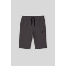 Antrasit Standart Fit Basic Performans Erkek Çocuk Şort - 11303