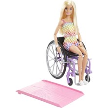 Barbie Fashionistas #194 Tekerlekli Sandalyeli ve Rampalı Bebek