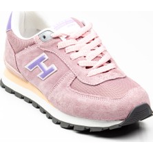 Hammer Jack Peru Hakiki Deri Chiffon-Lila Kadın Spor Ayakkabı