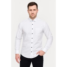 Damatlık Gömlek Slim Fit