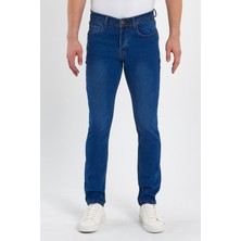 Yakamor Erkek Taşlamalı Klasik Jeans
