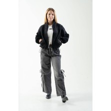 Loco Loco Kız Çocuk 8558 Ara Biyeli Hırka