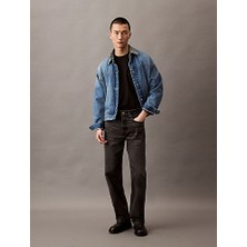 Erkek Siyah Kot Pantolon