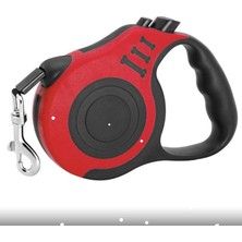 Kemik Desenli Otomatik Köpek Gezdirme Tasması 3 mt