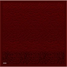 Armine Klasik Desenli Saf Ipek Twill Eşarp 9408D 52