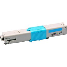 Elittoner Okı C310, C330, C331, C510, C511, C530, C531, MC351, MC352, MC361, MC362, MC561, MC562, 44469716, Cyan (2k)