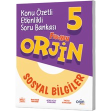 Orjin Yayınları 5. Sınıf Sosyal Bilgiler Konu Özetli Soru Bankası