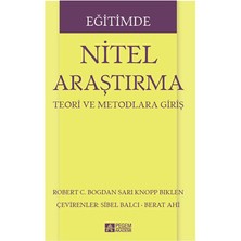 Pegem Akademi Yayıncılık Eğitimde Nitel Araştırma