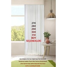 1.sınıf Tek Kanat Taç Saten Güneşlik Perde En x Boy