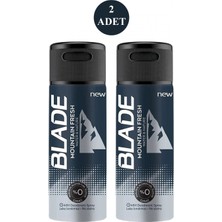 2 Adet Mountain Fresh Erkek Deodorant 150ML Leke Bırakmaz