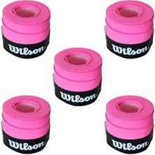 Wilson Comfort Bowl O'grips Pembe 5 Adet Tenis Raketi Gribi Özellikli Konforlu Grip