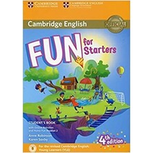 Fun For Starters Student's Book With Home Fun Booklet And Online Activities With Audio 4th Edition