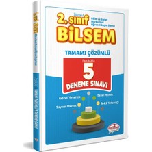 Editör Yayınları 2. Sınıf Bilsem 5 Çözümlü Deneme Sınavı