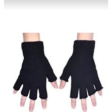 Kesik Parmak Eldiven Erkek, Kadın Parmaksız Eldiven Unisex Parmaksız Eldiven
